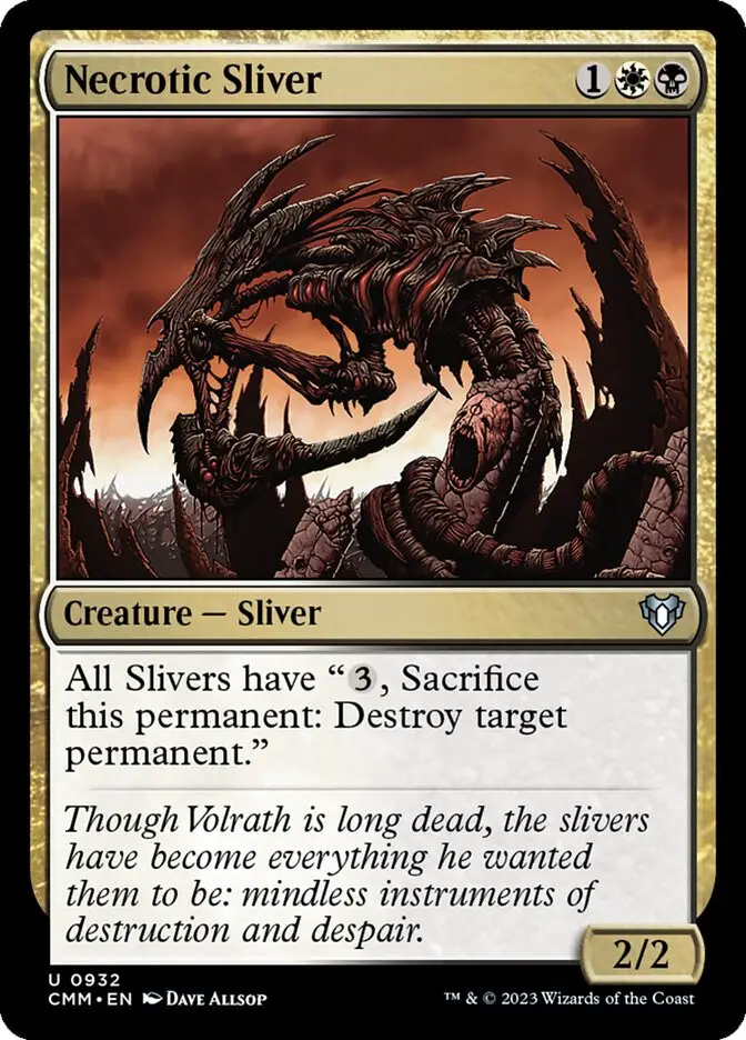 Necrotic Sliver (Commander Masters)