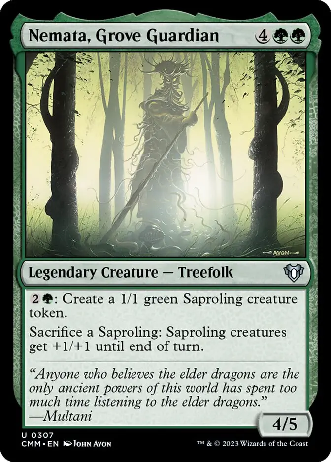 Nemata  Grove Guardian (Commander Masters)