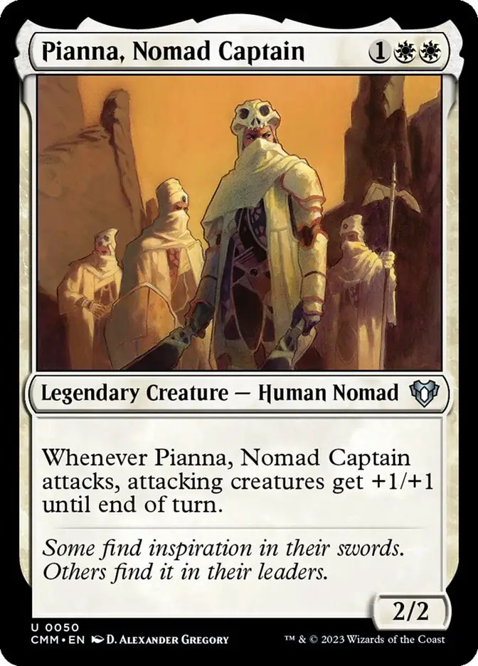 Pianna  Nomad Captain (Commander Masters)