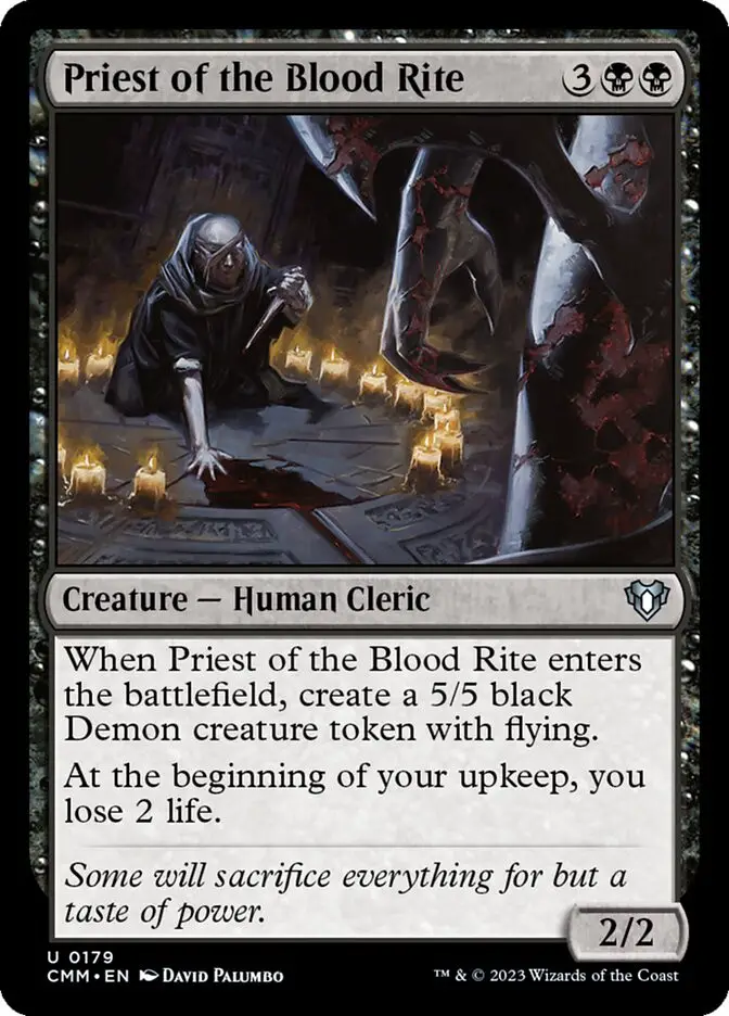 Priest of the Blood Rite (Commander Masters)
