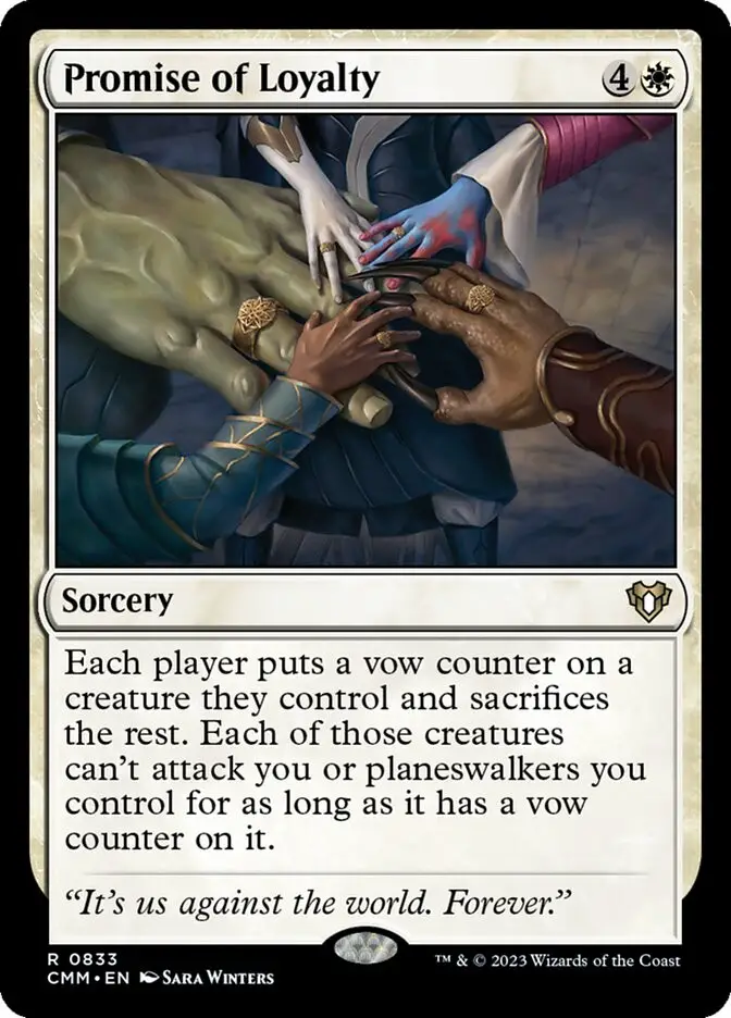 Promise of Loyalty (Commander Masters)