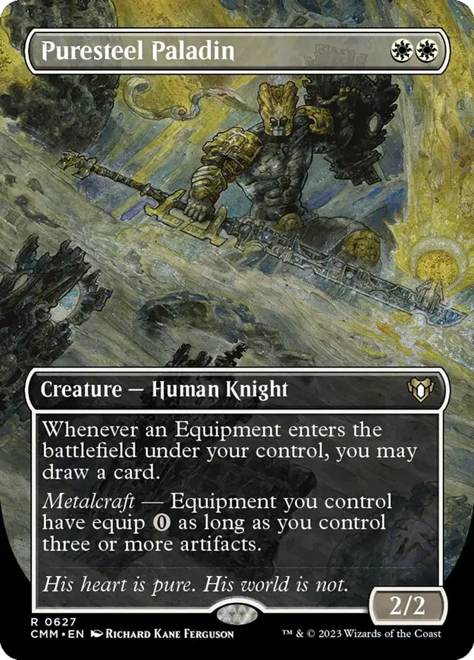 Puresteel Paladin (Commander Masters)