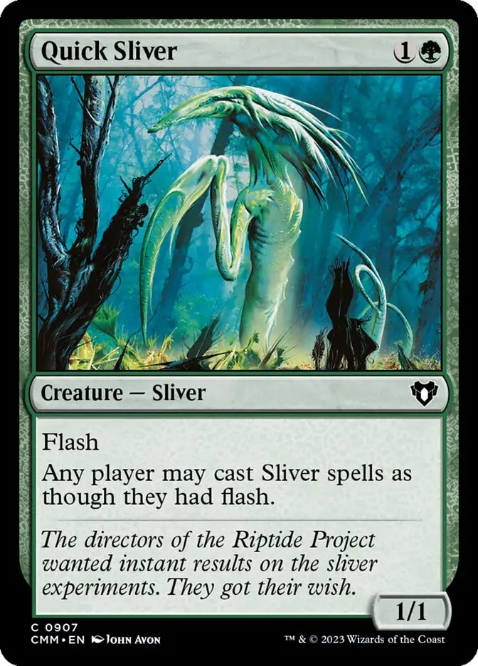Quick Sliver (Commander Masters)
