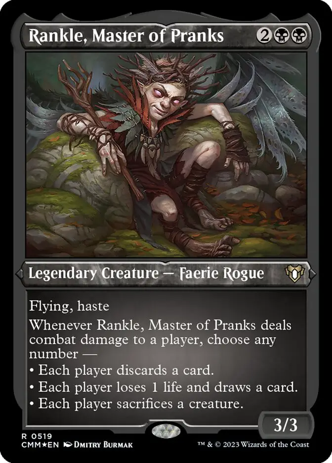 Rankle  Master of Pranks (Commander Masters)