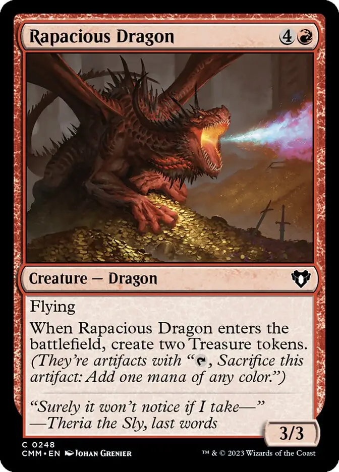 Rapacious Dragon (Commander Masters)