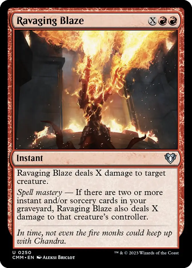 Ravaging Blaze (Commander Masters)