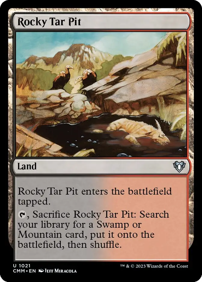 Rocky Tar Pit (Commander Masters)