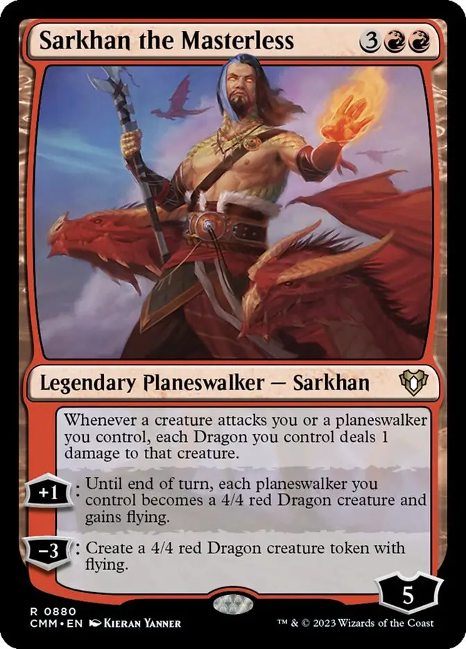 Sarkhan the Masterless (Commander Masters)
