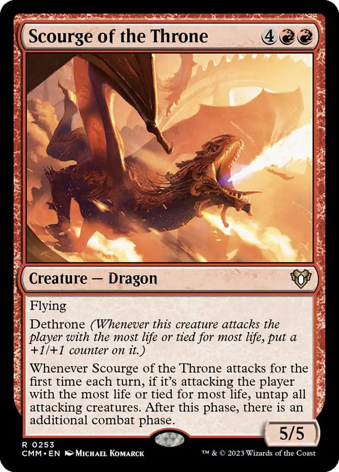 Scourge of the Throne (Commander Masters)