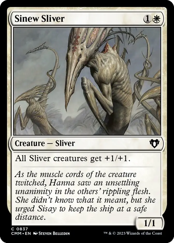 Sinew Sliver (Commander Masters)