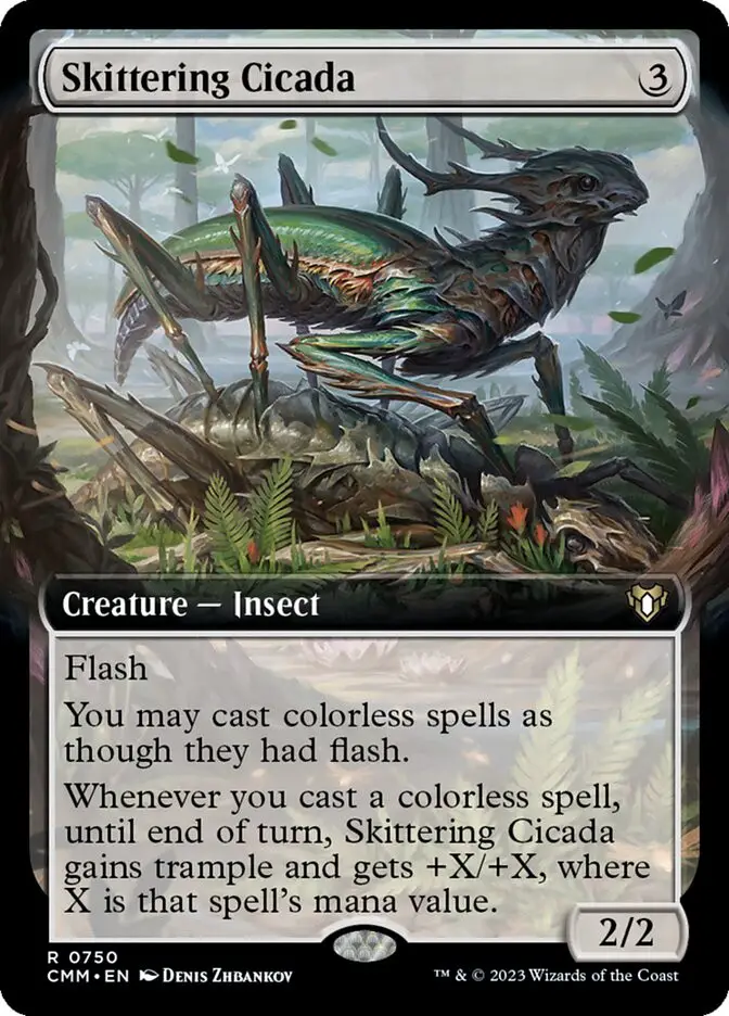 Skittering Cicada (Commander Masters)