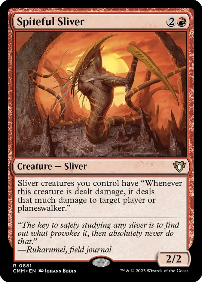 Spiteful Sliver (Commander Masters)