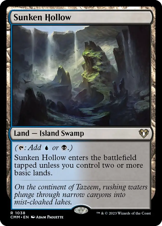 Sunken Hollow (Commander Masters)