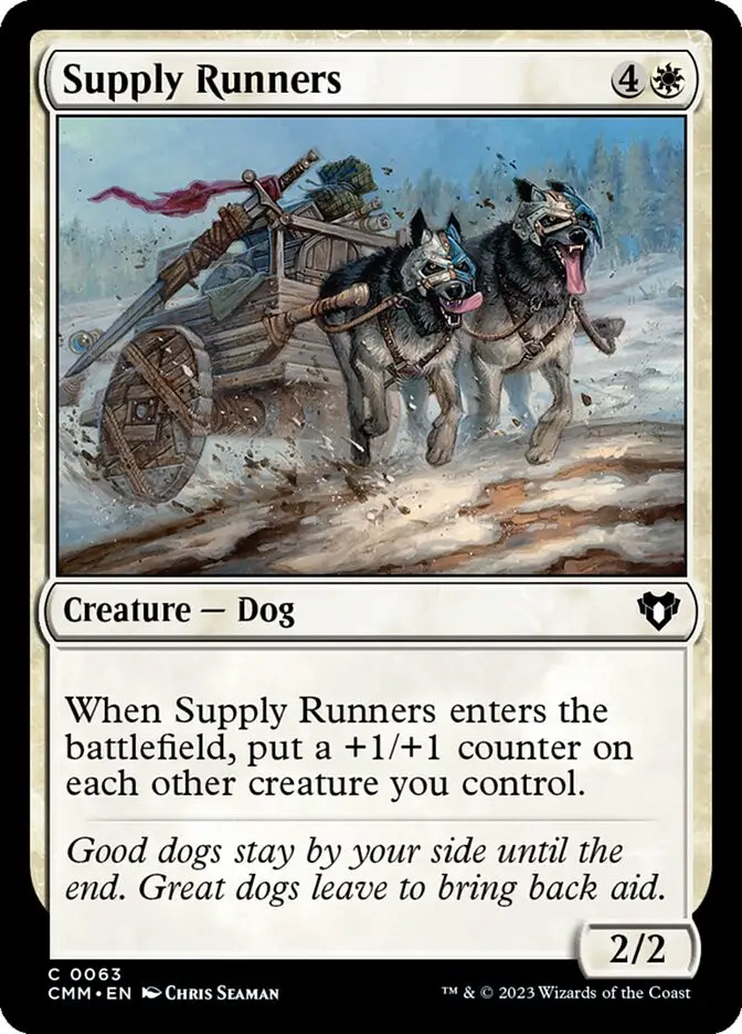Supply Runners (Commander Masters)