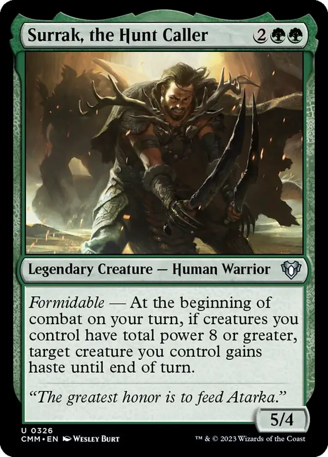 Surrak  the Hunt Caller (Commander Masters)