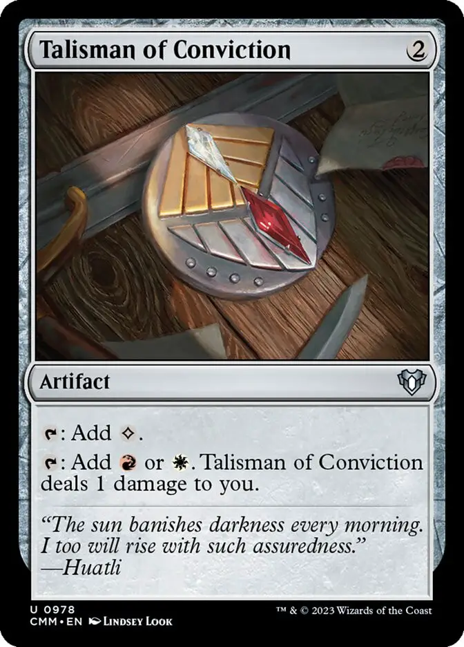 Talisman of Conviction (Commander Masters)