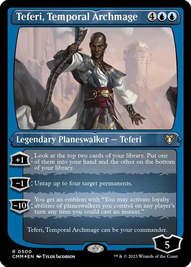 Teferi  Temporal Archmage (Commander Masters)