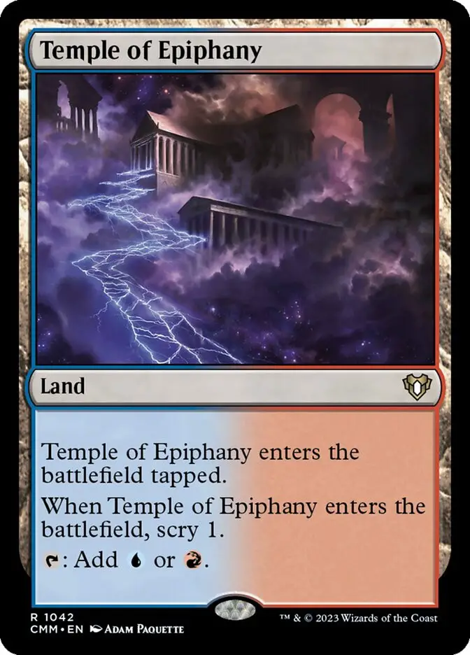 Temple of Epiphany (Commander Masters)