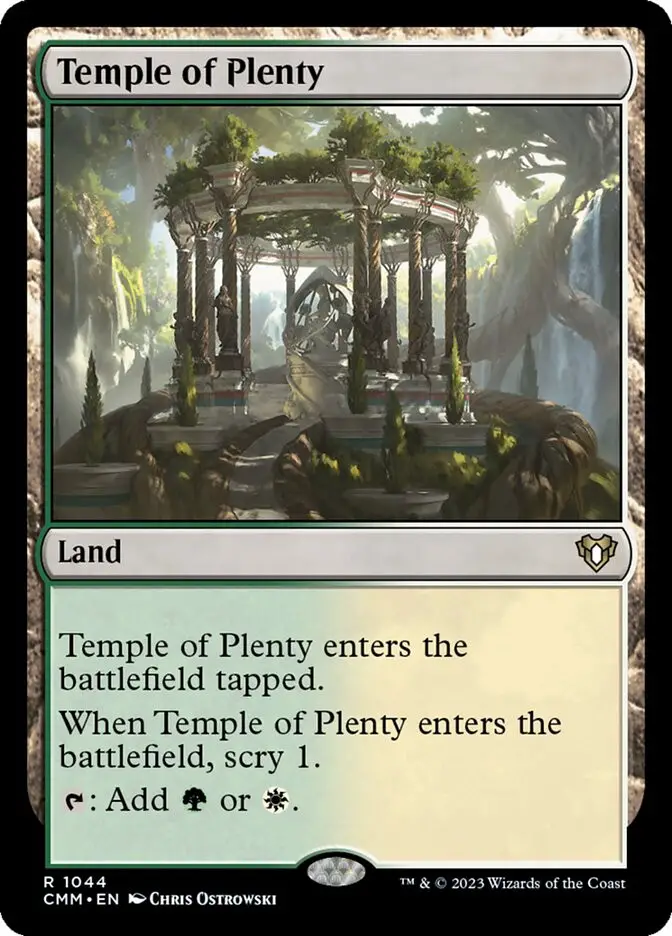 Temple of Plenty (Commander Masters)