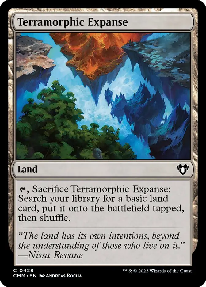 Terramorphic Expanse (Commander Masters)