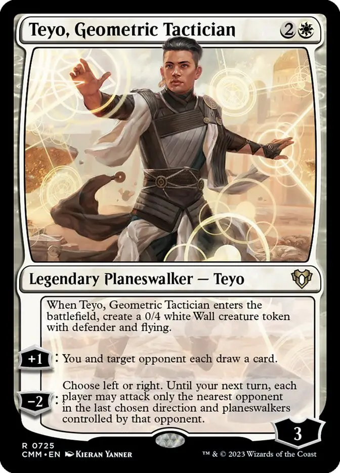Teyo  Geometric Tactician (Commander Masters)