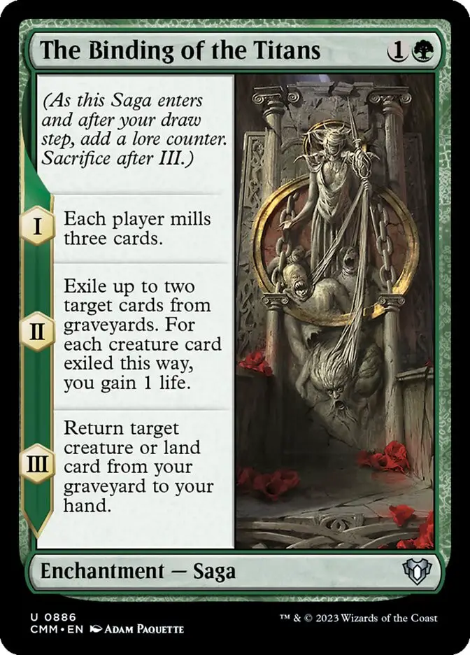 The Binding of the Titans (Commander Masters)