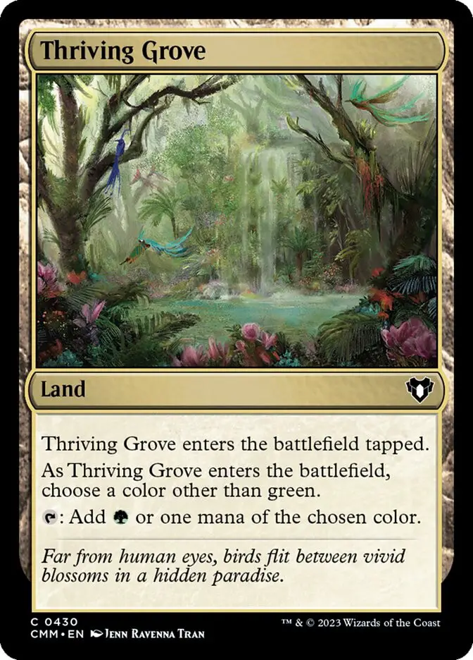 Thriving Grove (Commander Masters)