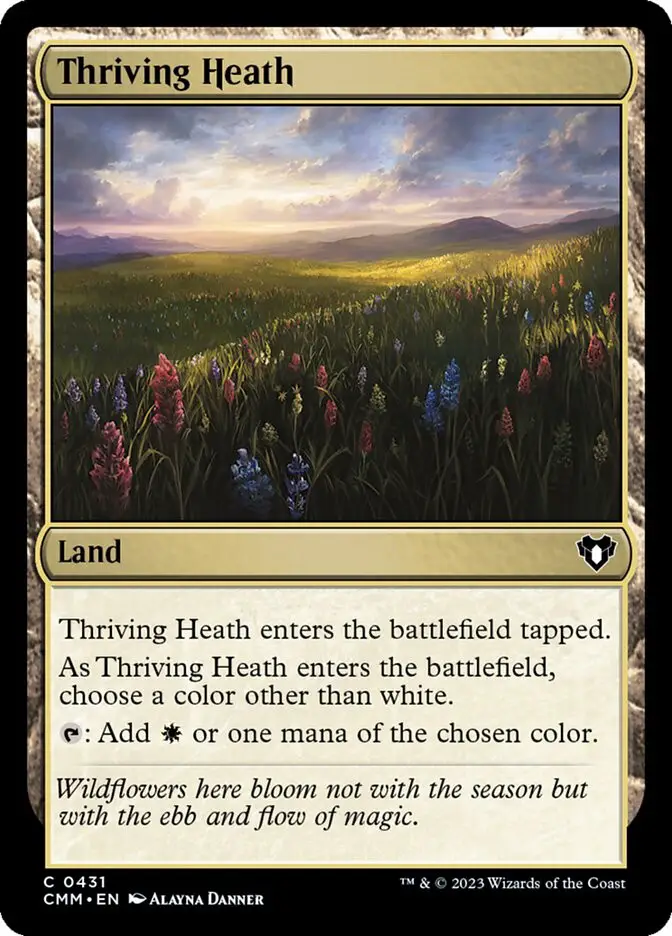 Thriving Heath (Commander Masters)