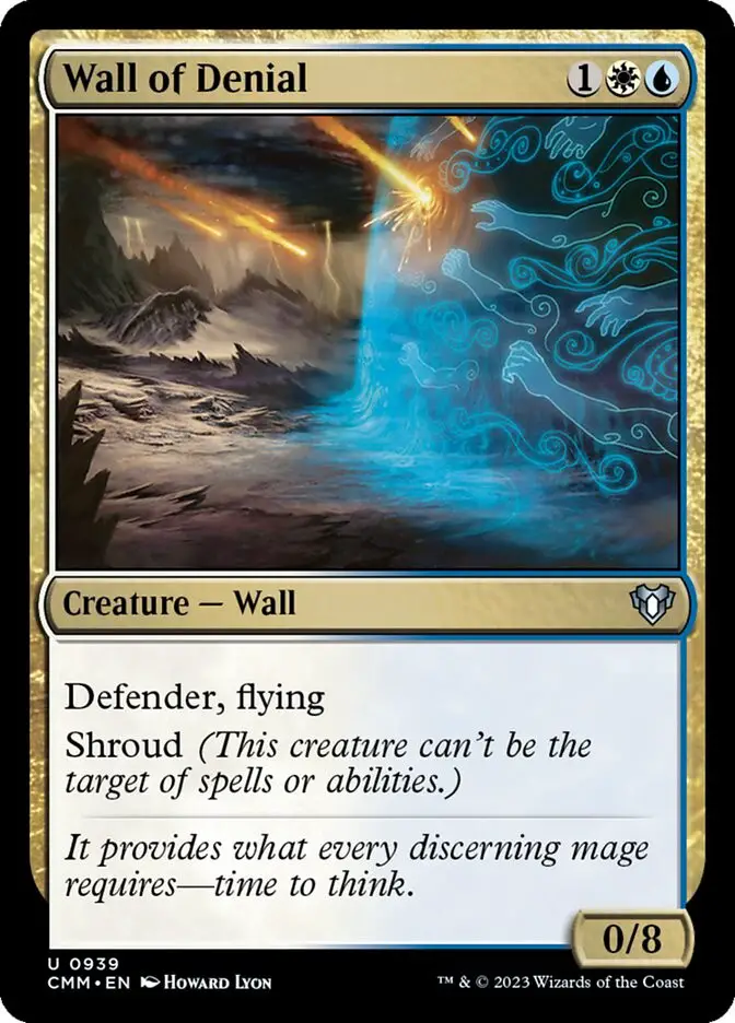 Wall of Denial (Commander Masters)
