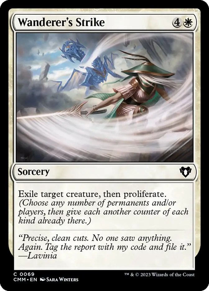 Wanderer s Strike (Commander Masters)