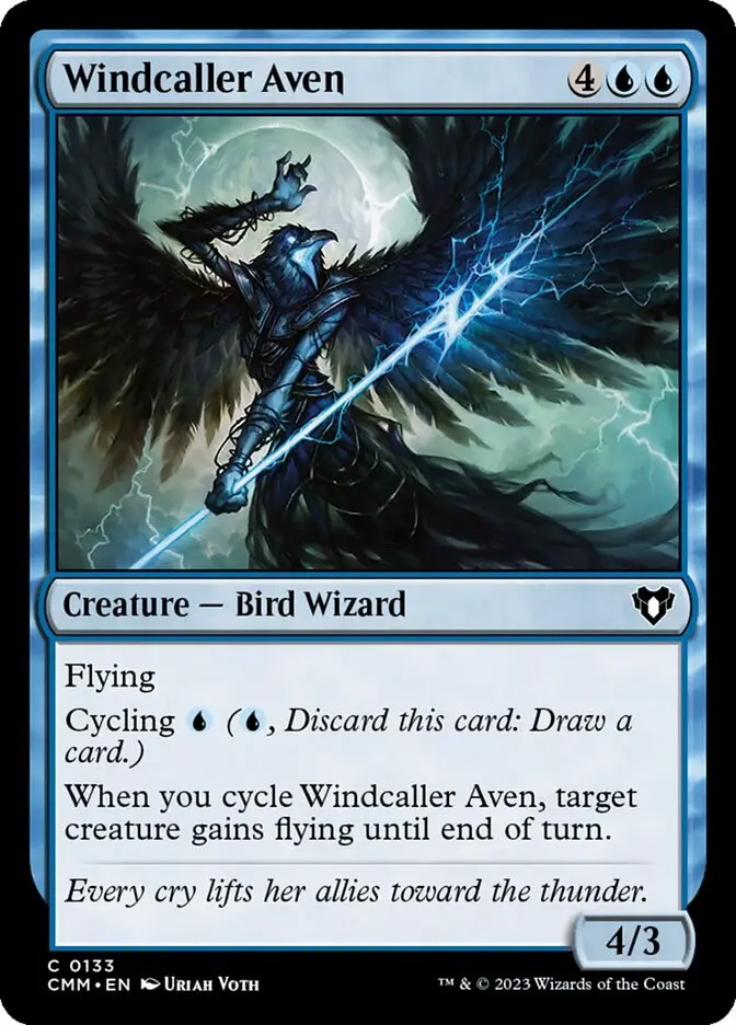 Windcaller Aven (Commander Masters)
