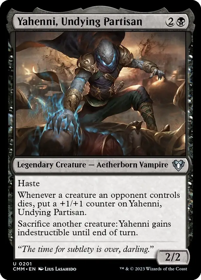 Yahenni  Undying Partisan (Commander Masters)