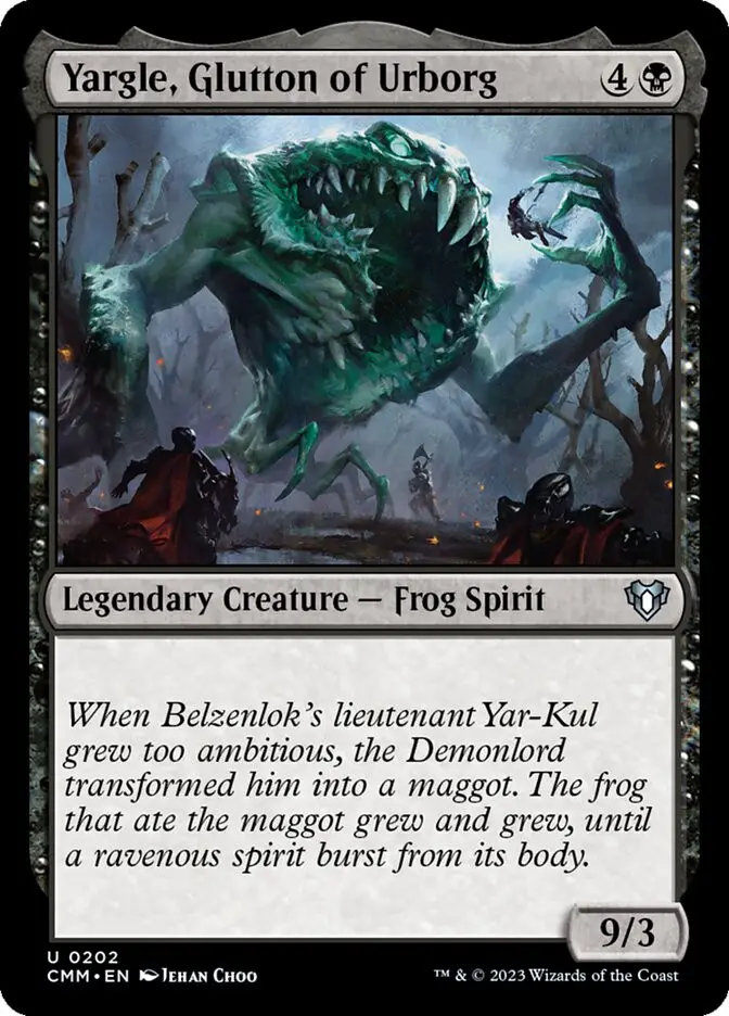 Yargle  Glutton of Urborg (Commander Masters)