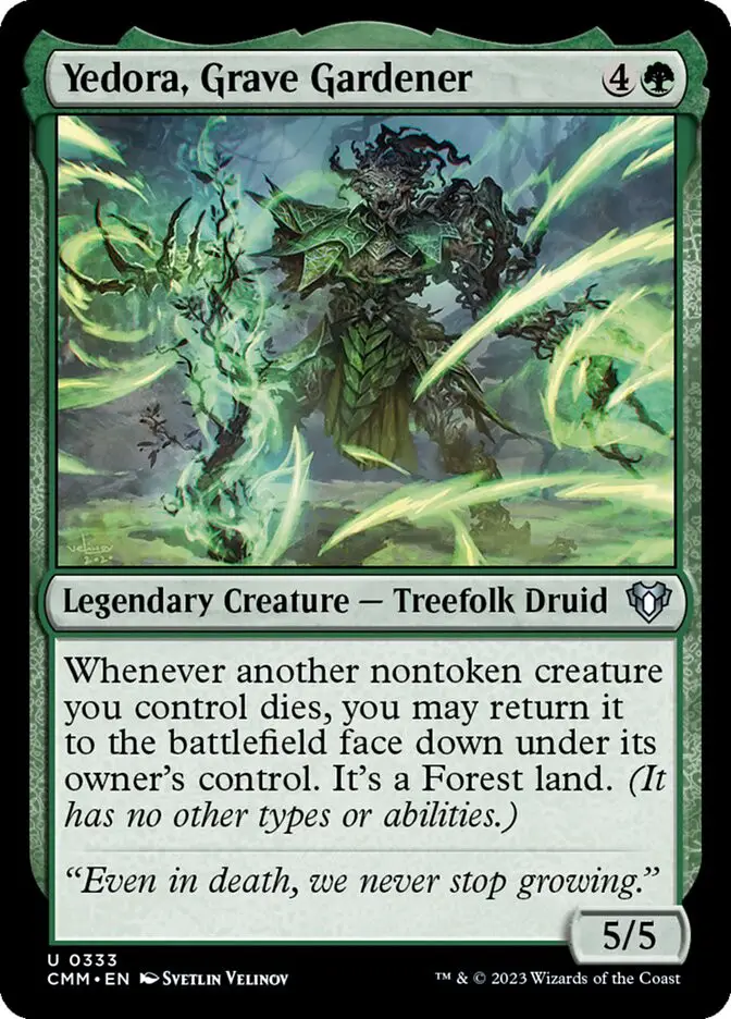 Yedora  Grave Gardener (Commander Masters)