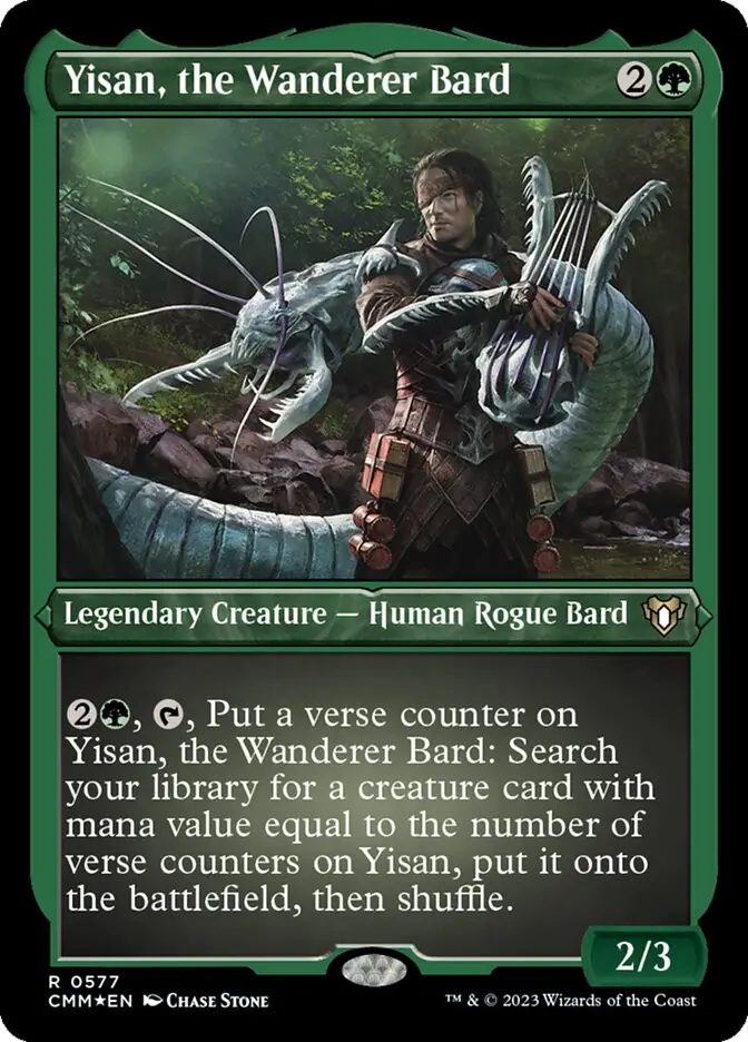Yisan  the Wanderer Bard (Commander Masters)