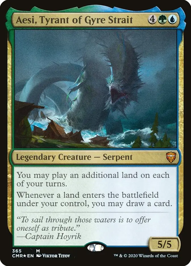 Aesi  Tyrant of Gyre Strait (Commander Legends)