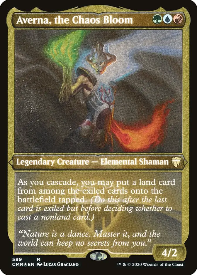 Averna  the Chaos Bloom (Commander Legends)