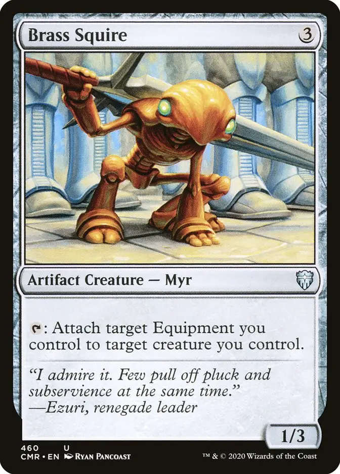 Brass Squire (Commander Legends)
