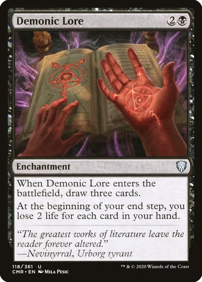 Demonic Lore (Commander Legends)