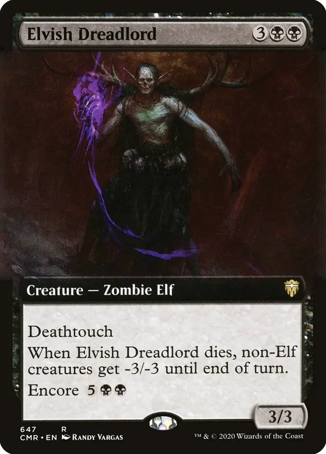 Elvish Dreadlord (Commander Legends)