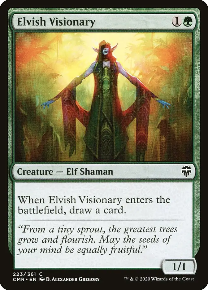 Elvish Visionary (Commander Legends)