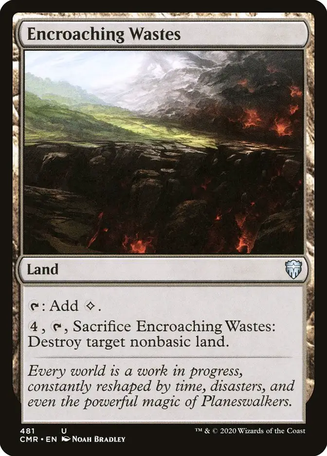 Encroaching Wastes (Commander Legends)