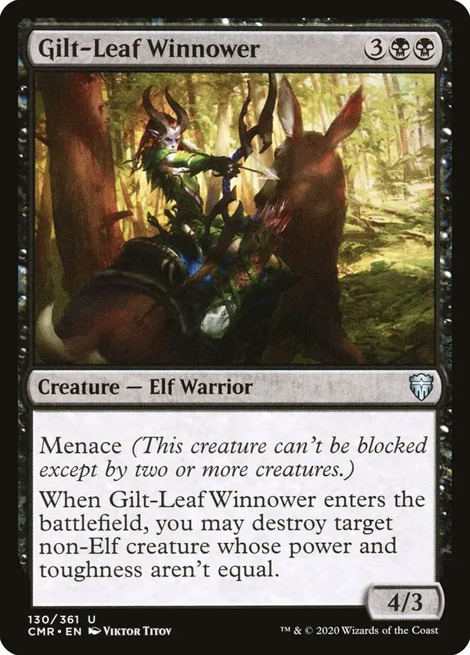 Gilt Leaf Winnower (Commander Legends)