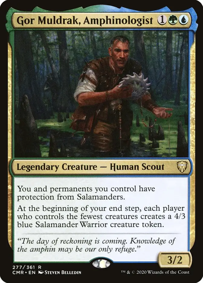 Gor Muldrak  Amphinologist (Commander Legends)