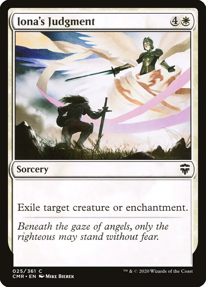 Iona s Judgment (Commander Legends)