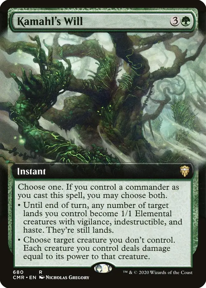 Kamahl s Will (Commander Legends)