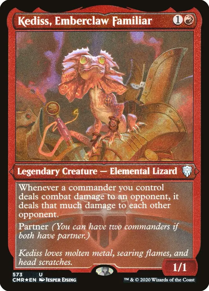 Kediss  Emberclaw Familiar (Commander Legends)