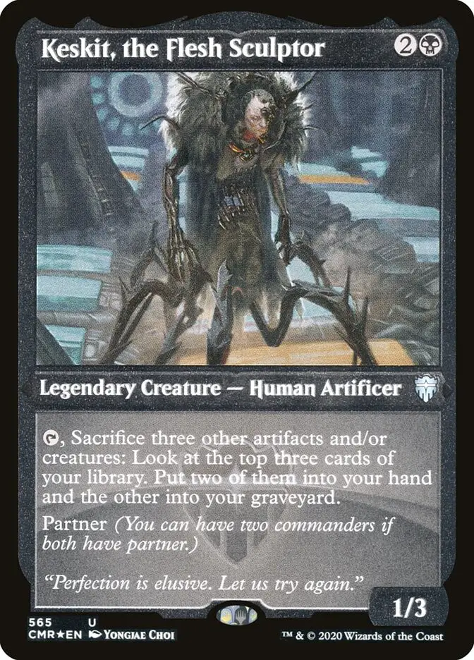 Keskit  the Flesh Sculptor (Commander Legends)