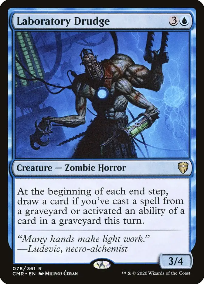 Laboratory Drudge (Commander Legends)