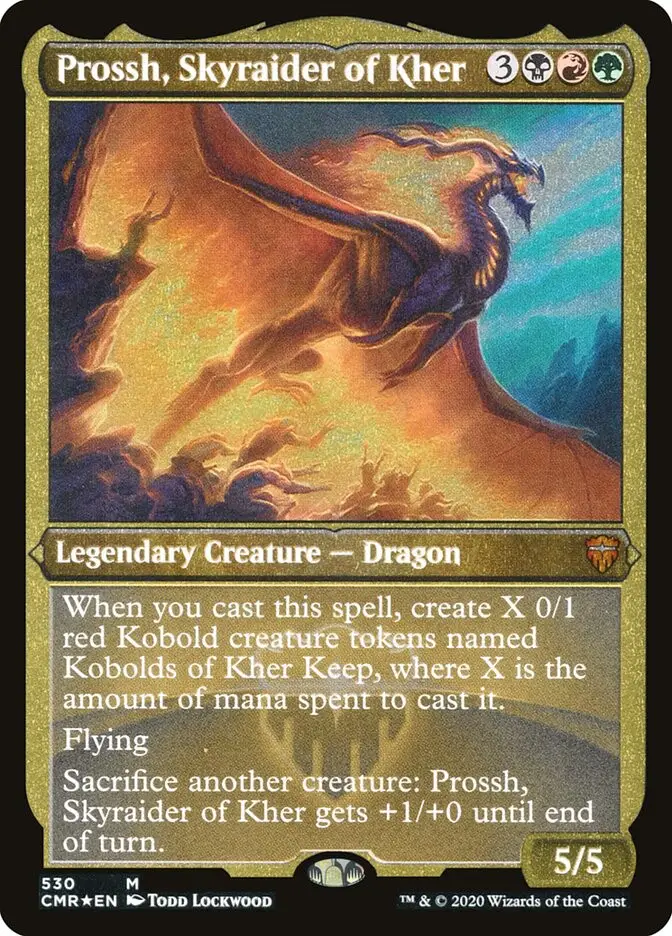Prossh  Skyraider of Kher (Commander Legends)
